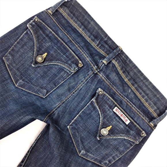 Hudson Jeans Denim - Hudson Jeans Skinny Back Flap Pockets Low Rise USA 24x29